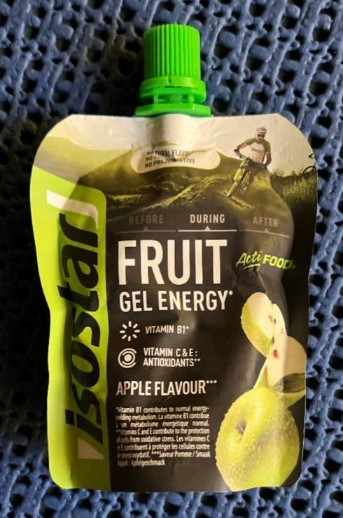 Fotografie - Fruit Gel Energy Apple Flavour Isostar