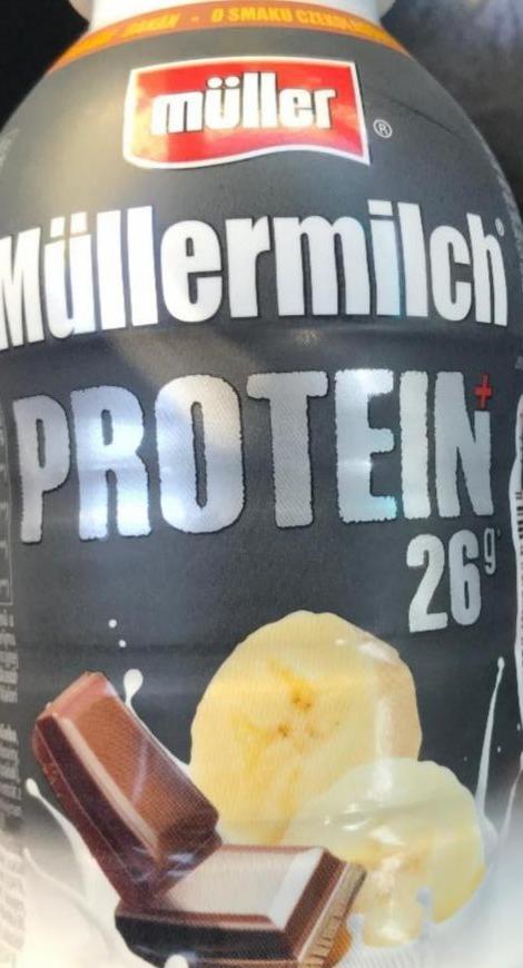 Fotografie - Müllermilch Protein čokoláda banán
