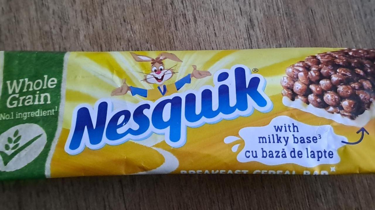 Fotografie - Breakfast Cereal Bar Nesquik