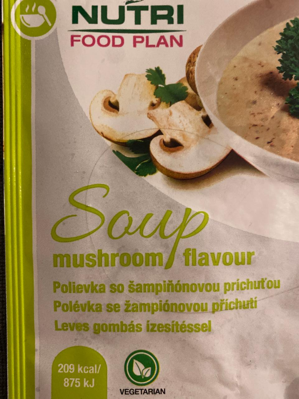 Fotografie - Nutrifood polievka šampióny