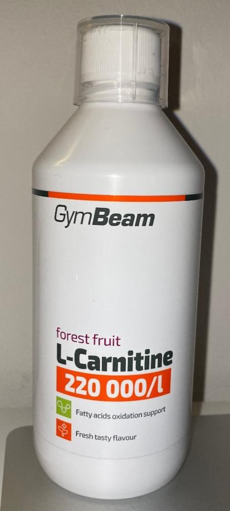 Fotografie - L-Carnitine 220 000/l forest fruit GymBeam