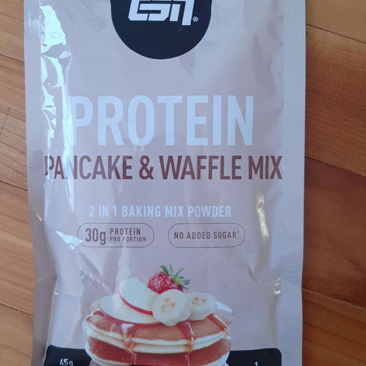 Fotografie - Protein pancake & waffle mix ESN
