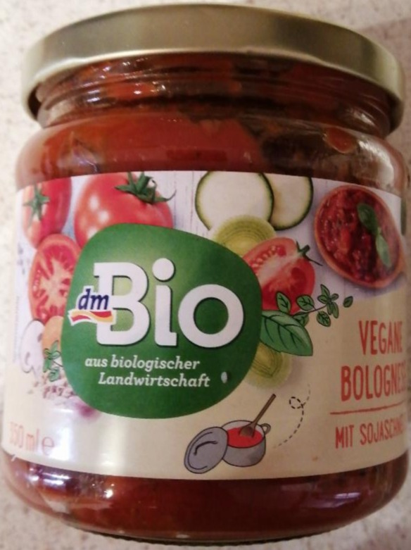 Fotografie - Vegane Bolognese mit sojaschnetzel dmBio