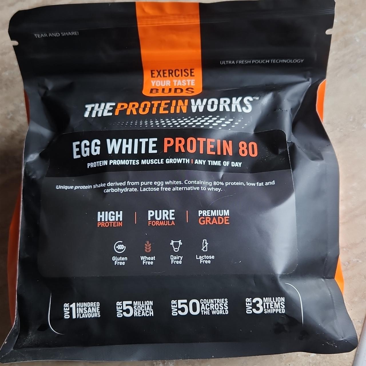 Fotografie - Egg White Protein 80 Unflavoured TPW