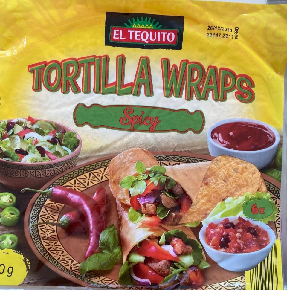 Fotografie - Tortilla wraps spicy El Tequito