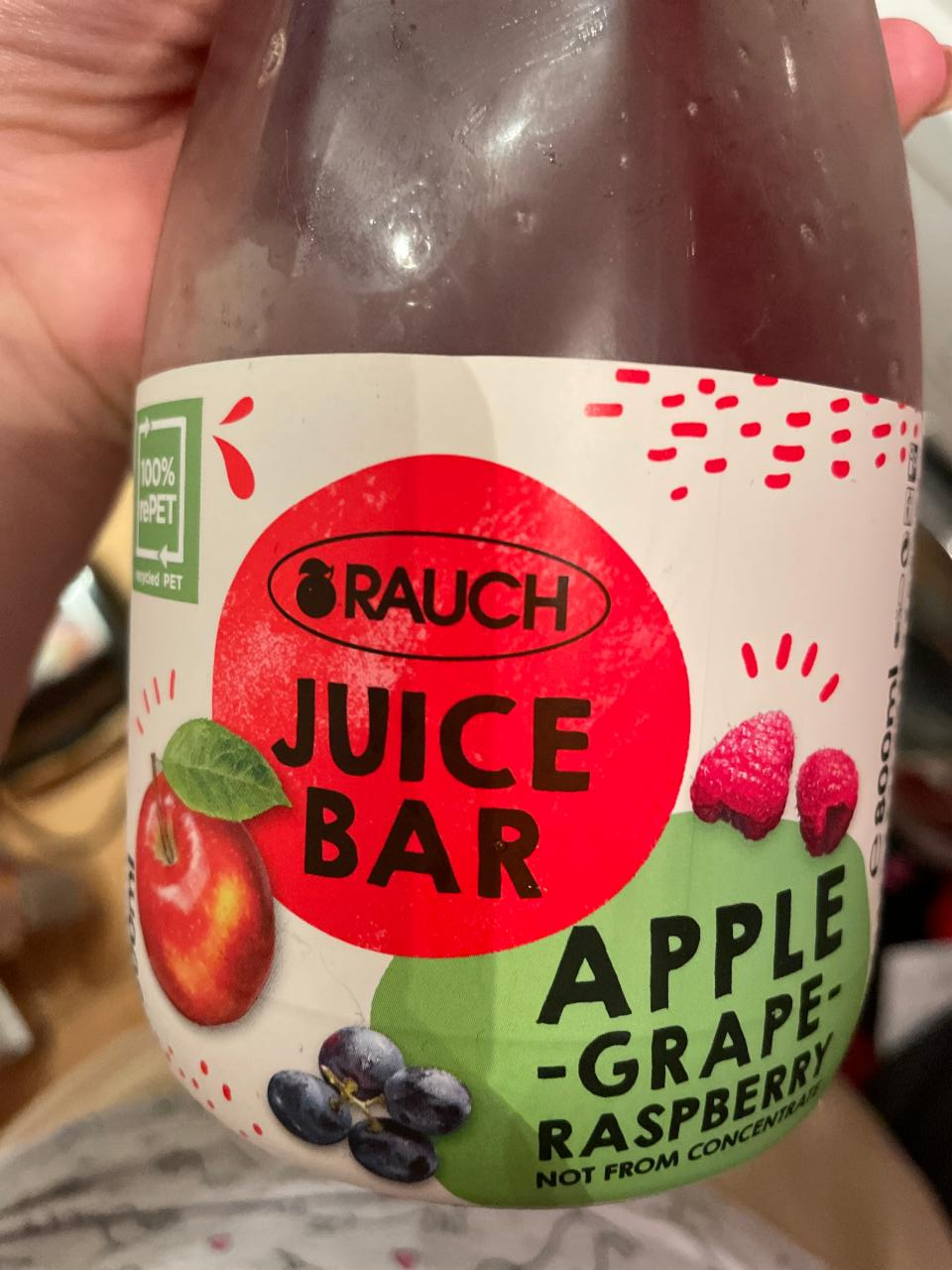 Fotografie - Juice Bar Apple - Grape - Raspberry Rauch