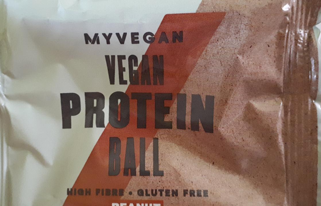 Fotografie - myvegan vegan protein ball peanut