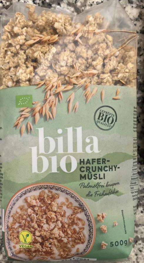 Fotografie - Hafer-Crunchy-Müsli Billa bio