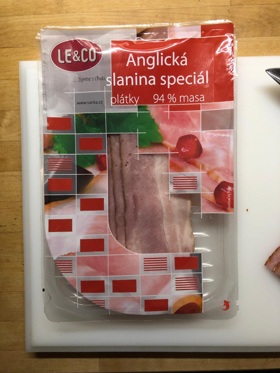 Fotografie - Anglická slanina speciál