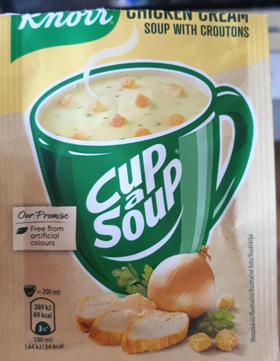 Fotografie - Chicken cream Cup a Soup Knorr