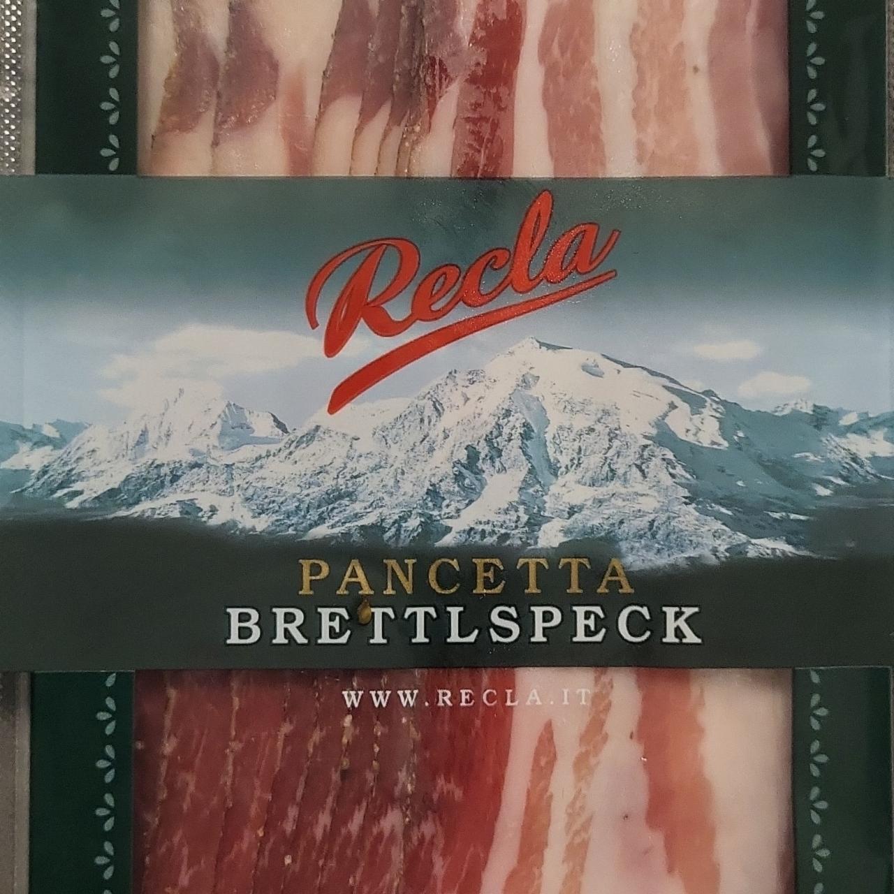 Fotografie - Pancetta Brettlspeck Recla