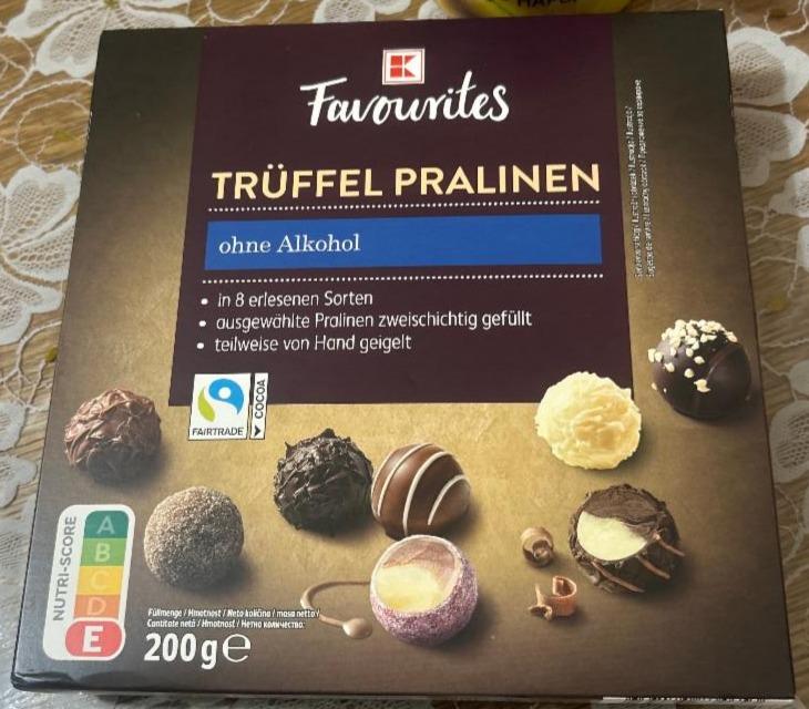 Fotografie - Trüffel pralinen ohne Alkohol K-Favourites