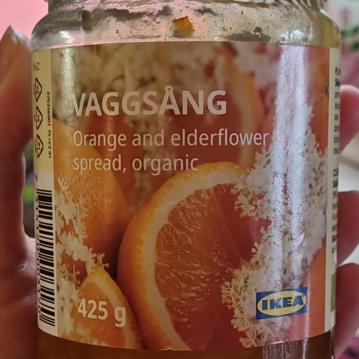 Fotografie - Vaggsang Orange and elderflower spread, organic Ikea