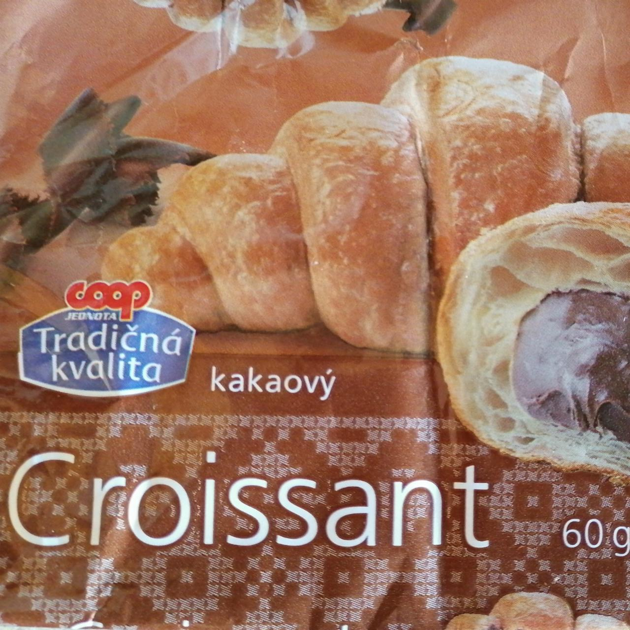 Fotografie - Croissant kakaový Coop Jednota 