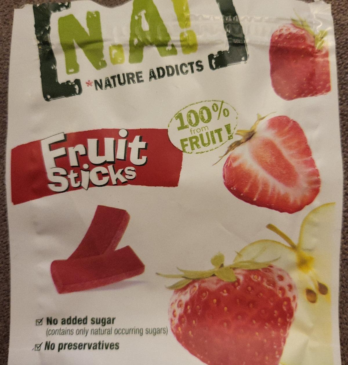 Fotografie - Fruit sticks N.A! Strawberry