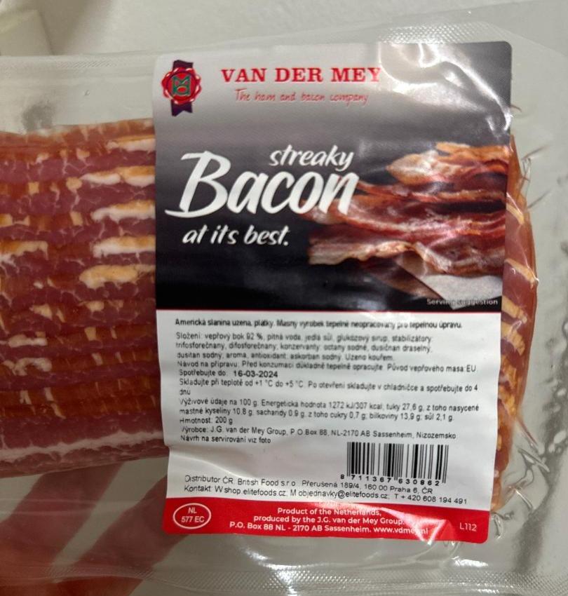 Fotografie - Streaky Bacon Van Der Mey