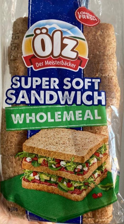 Fotografie - Super soft sandwich wholemeal Ölz Der Meisterbäcker