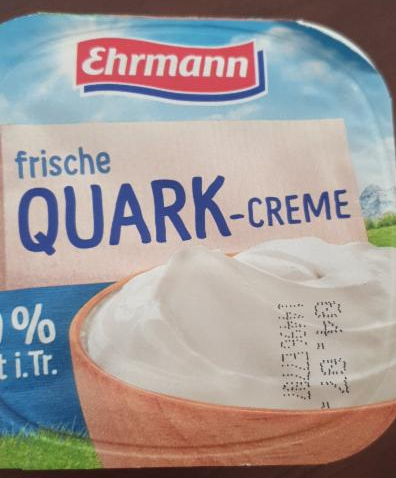 Fotografie - Ehrmann frische QUARK-creme 20% Fett