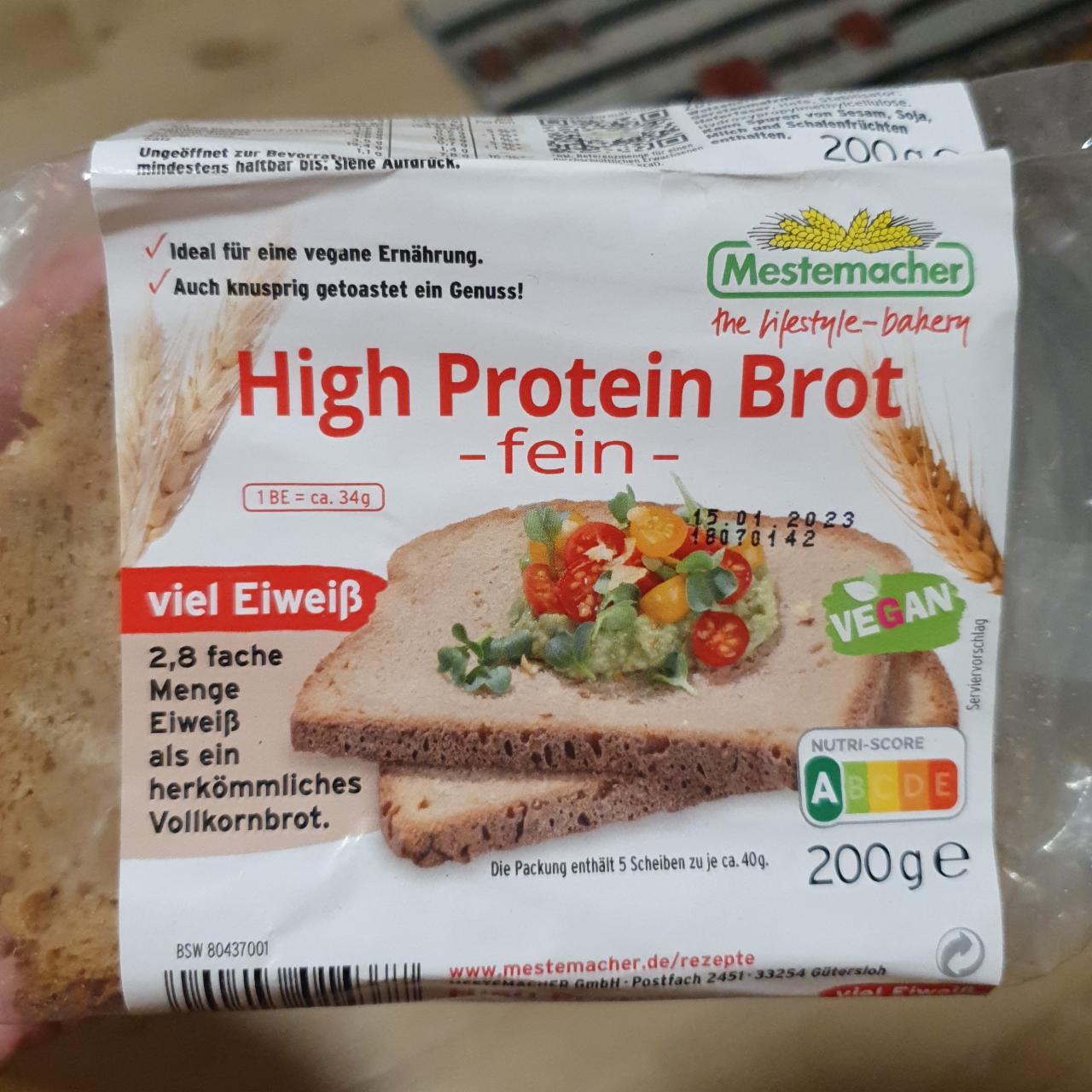 Fotografie - High Protein Brot