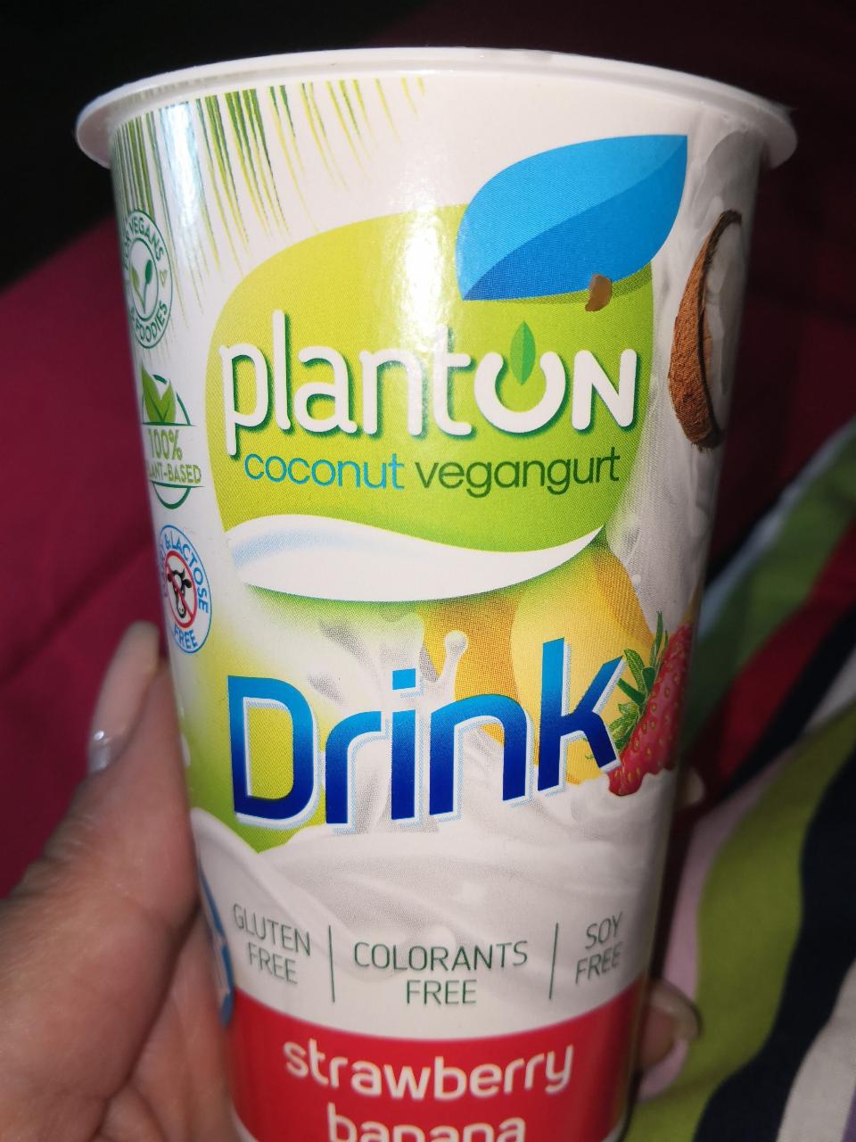 Fotografie - Planton Drink strawberry banana