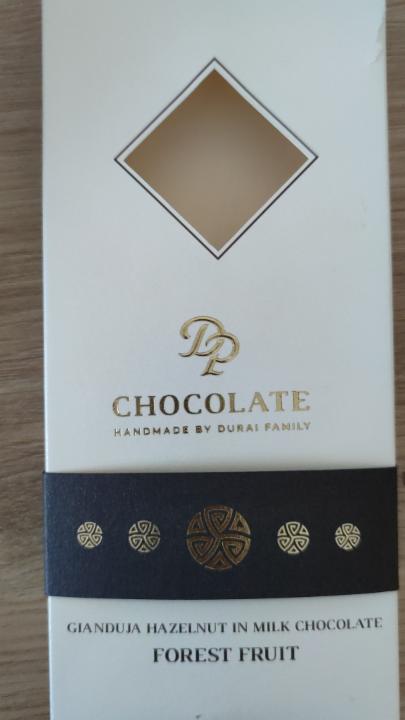 Fotografie - Gianduja hazelnut in milk chocolate Forest Fruit Handmade by Durai family