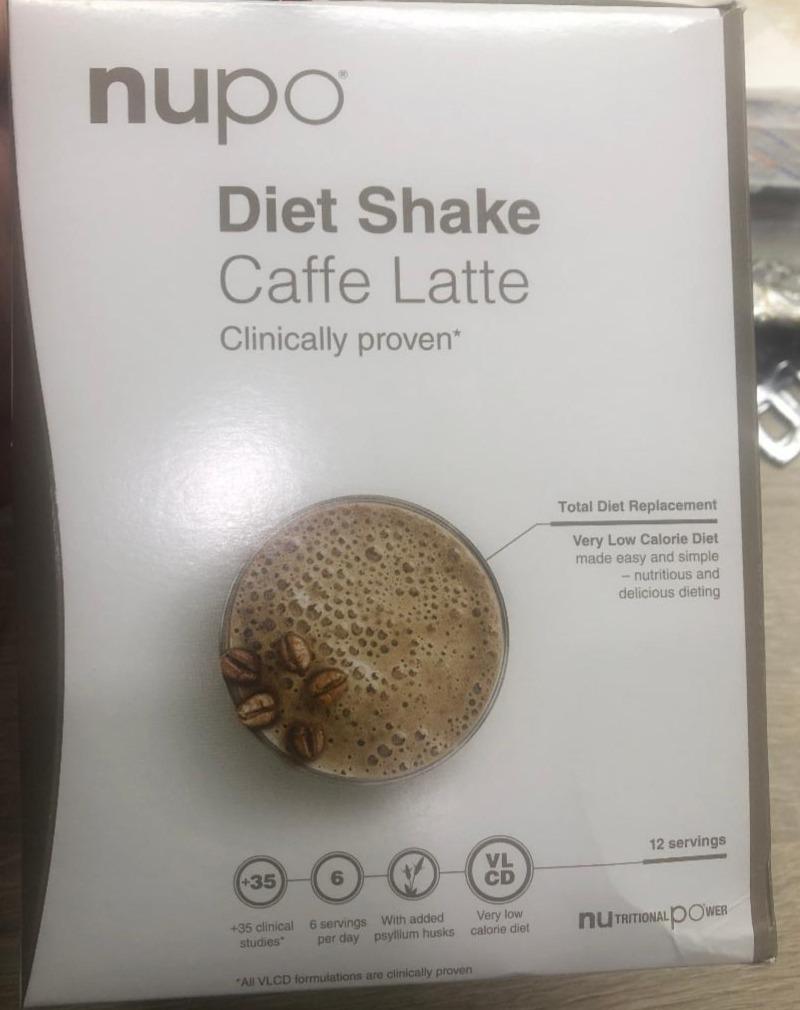 Fotografie - Diet Shake Caffe Latte Nupo