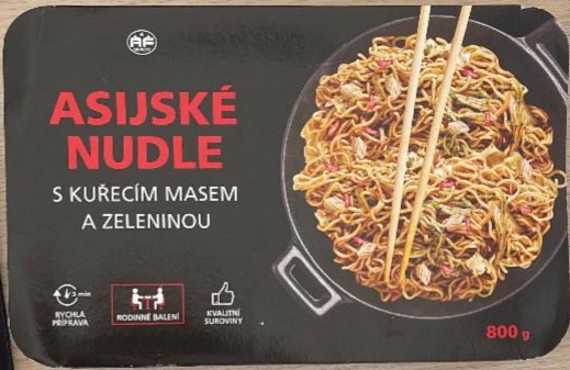 Fotografie - Asijské nudle s kuřecím masem a zeleninou Astrafood