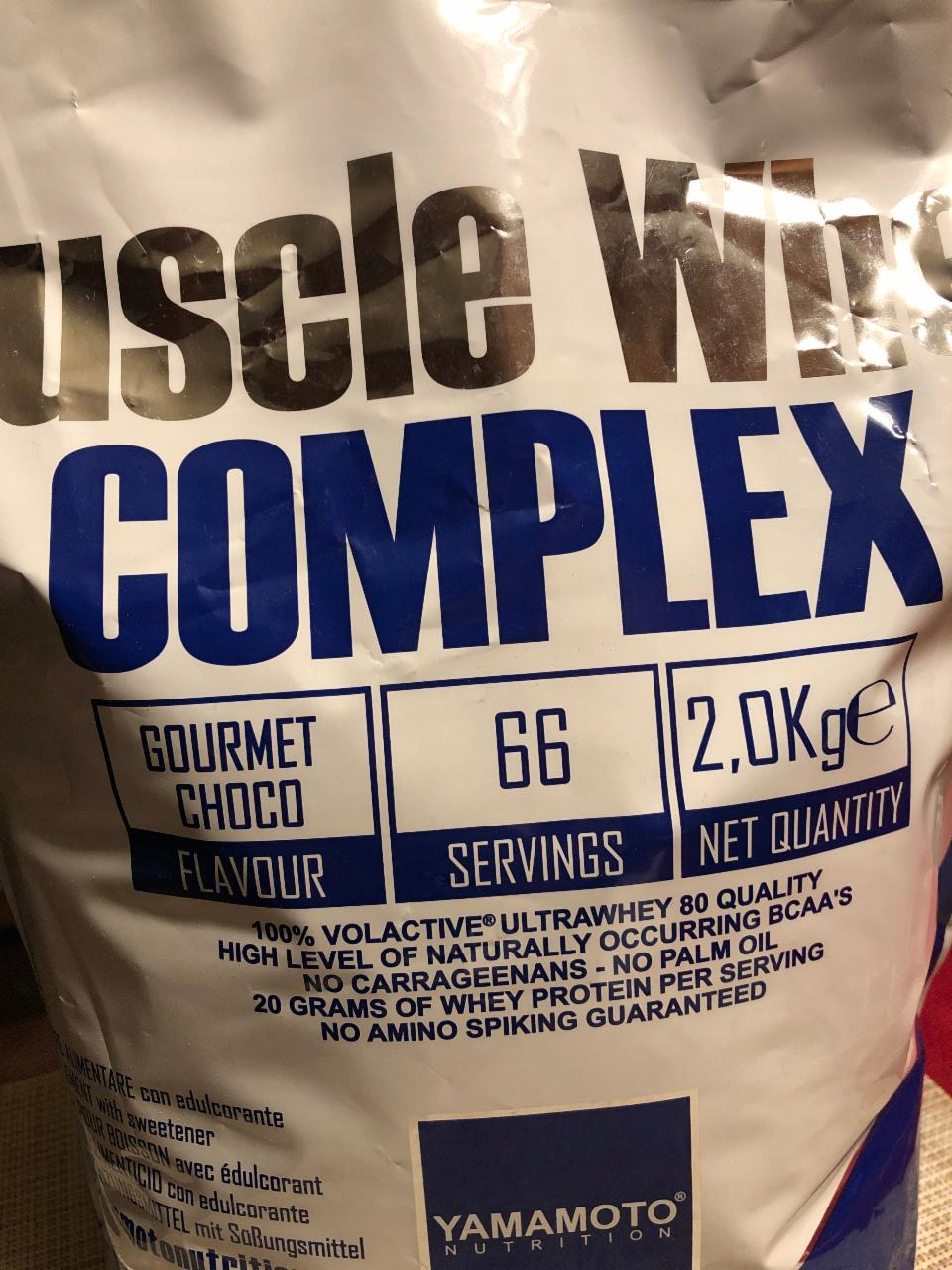 Fotografie - Muscle Whey Complex Gourmet choco Yamamoto