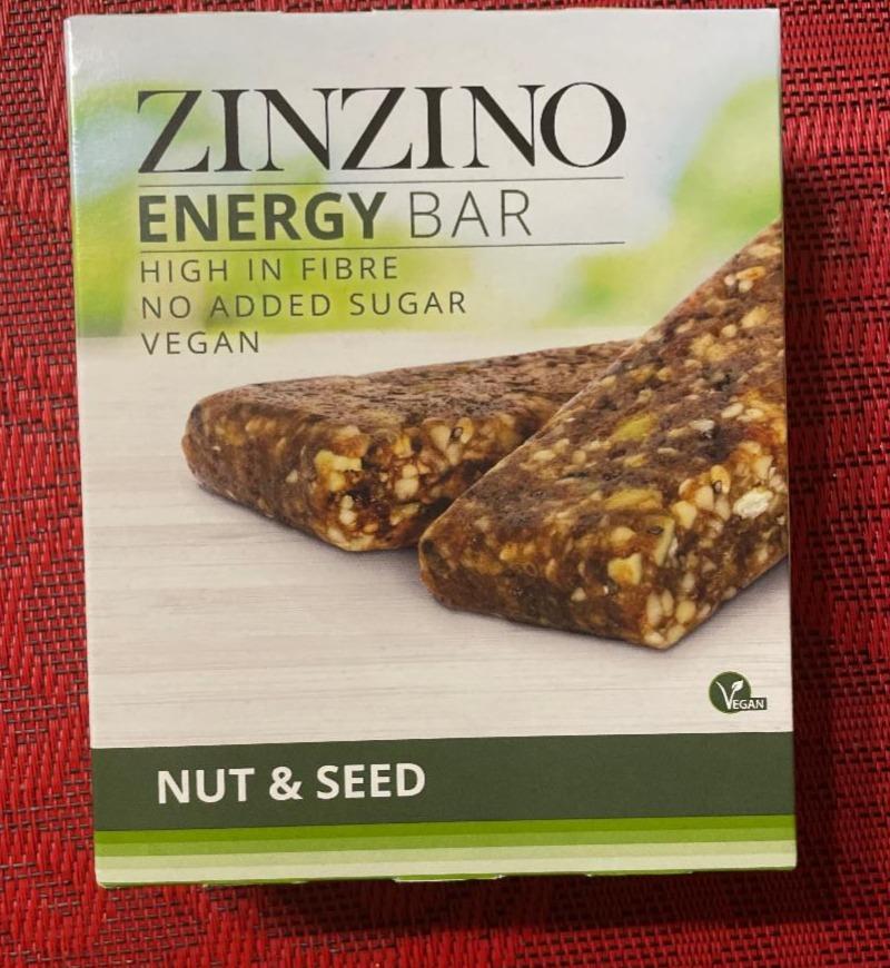 Fotografie - Zinzino energy bar nut & seed vegan