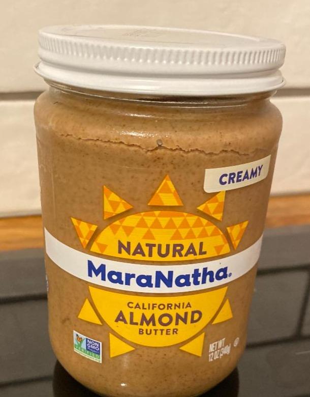 Fotografie - natural MaraNatha almond butter Creamy