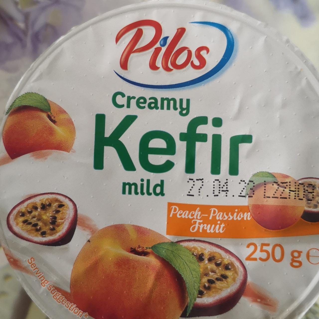 Fotografie - Creamy Kefir mild Peach-Passion Fruit Pilos