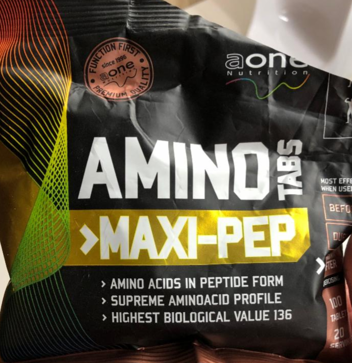 Fotografie - amino maxi pep tabs