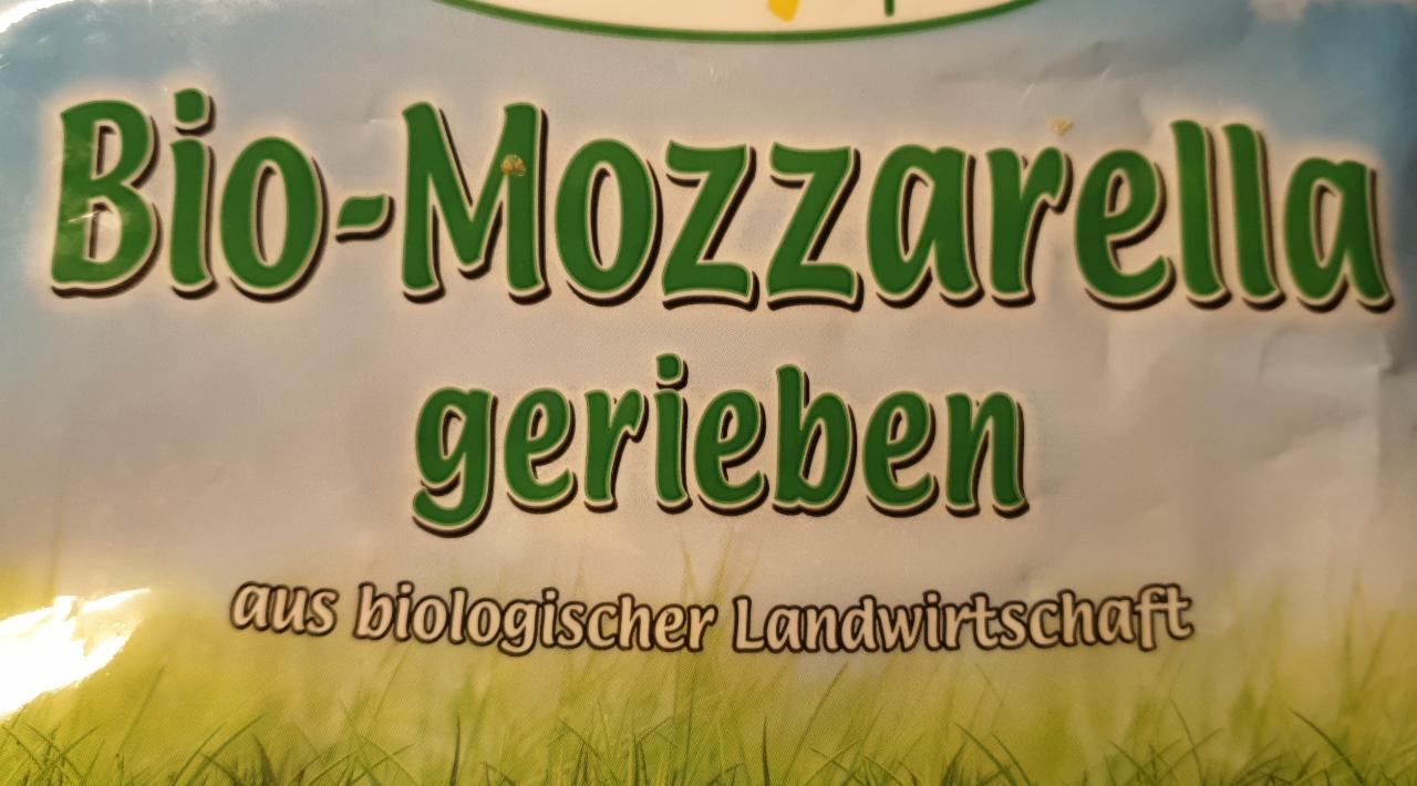 Fotografie - Bio-Mozzarella gerieben Spar Natur pur