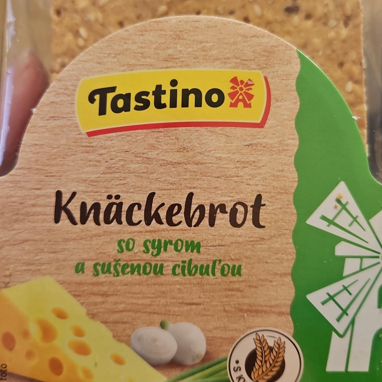 Fotografie - Knäckebrot so syrom a sušenou cibuľou Tastino