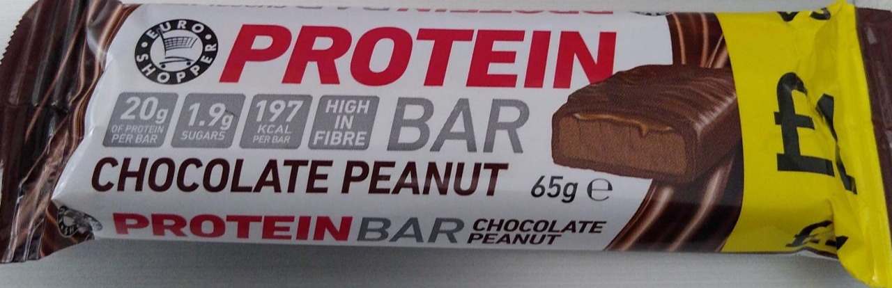 Fotografie - Chocolate Peanut Protein Bar Euro Shopper