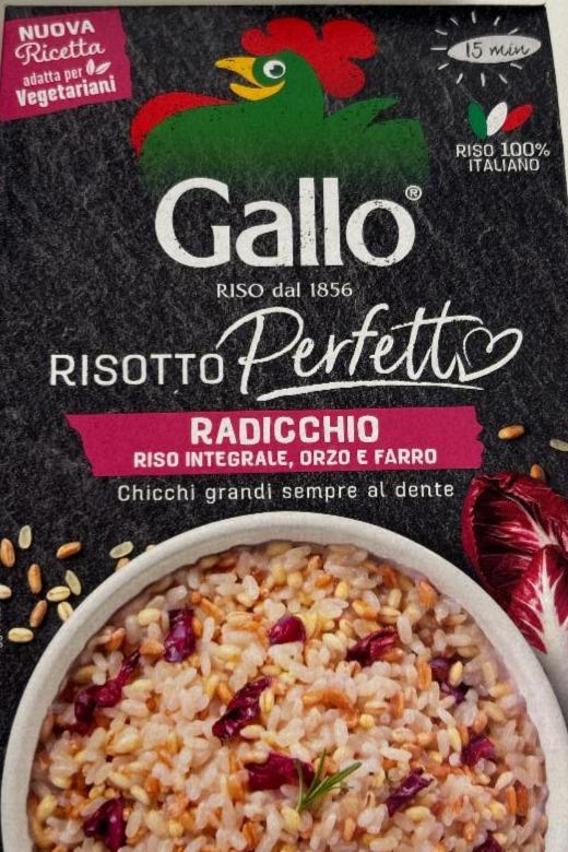 Fotografie - Risotto Perfetto radicchio, riso integrale, orzo e farro Gallo