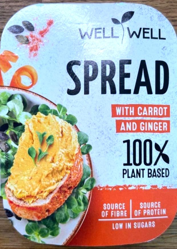 Fotografie - Spread with carrot and ginger Well-Well