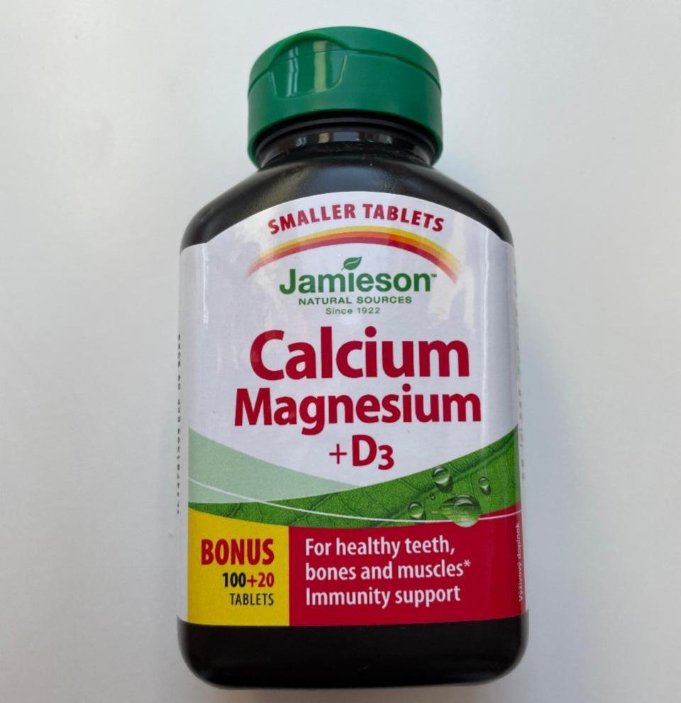 Fotografie - Calcium Magnesium+D3 Jamieson
