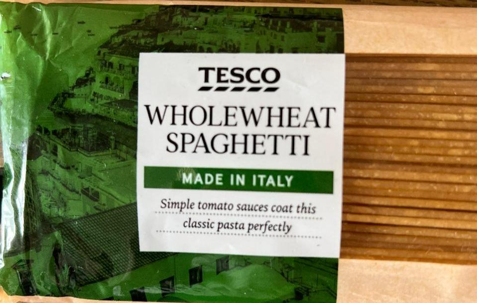 Fotografie - Wholewheat spaghetti Tesco