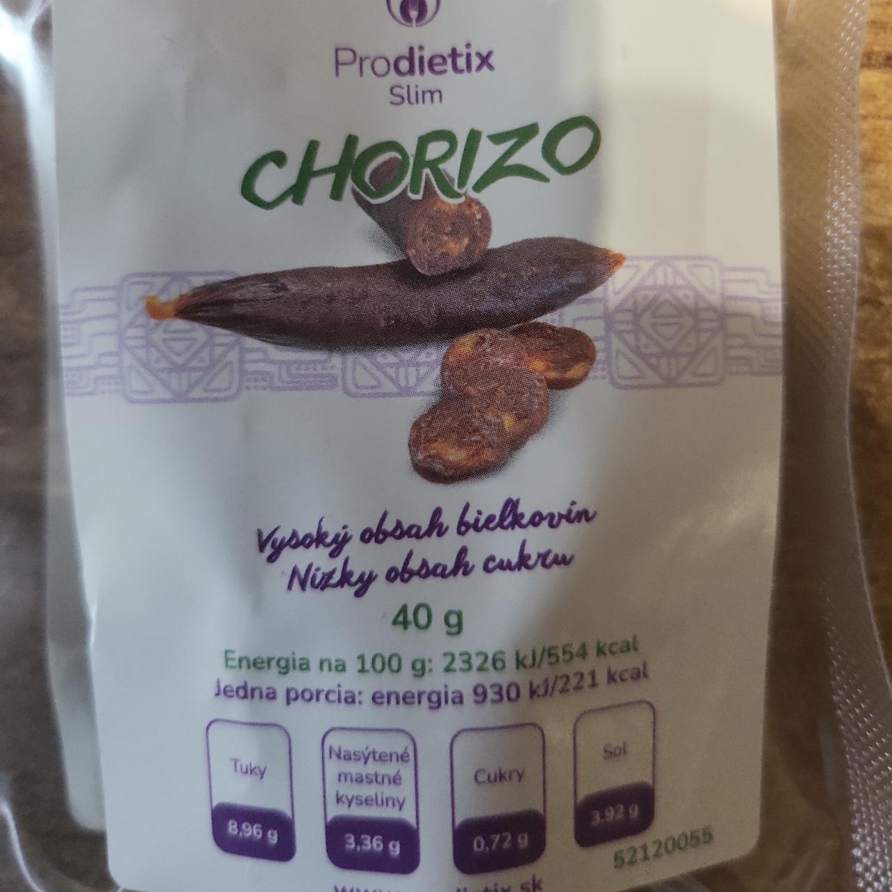 Fotografie - chorizo Prodietix Slim