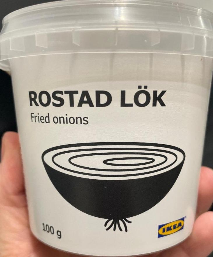 Fotografie - cibule smažená Rostad Lok Ikea Food