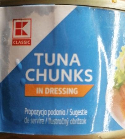 Fotografie - Tuna chunks in dressing K-Classic