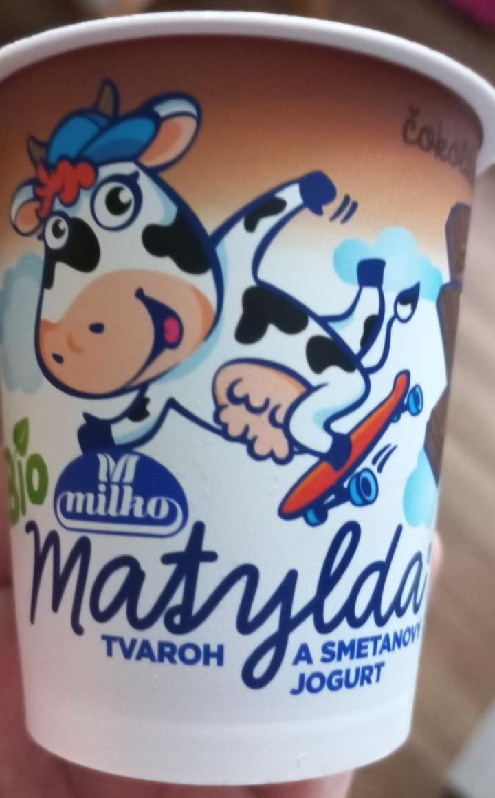 Fotografie - Matylda čokoládová tvaroh s jogurtem bio Milko