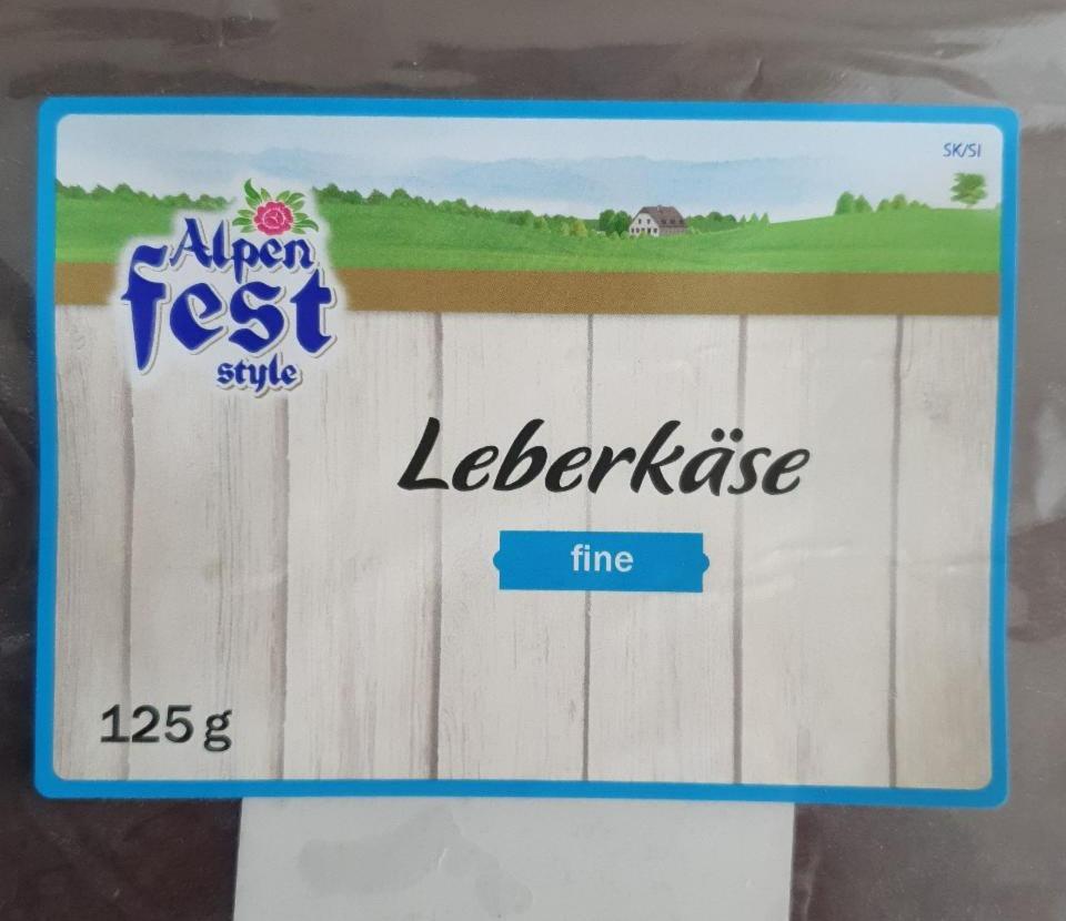 Fotografie - Leberkäse fine Alpen fest