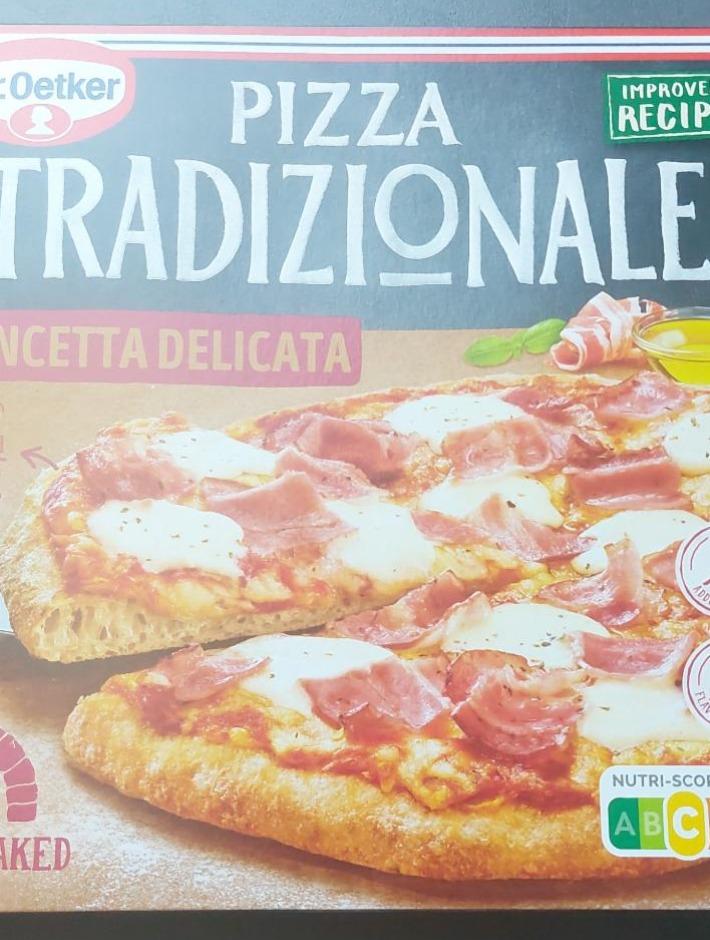 Fotografie - pizza tradizionale pancetta delicata