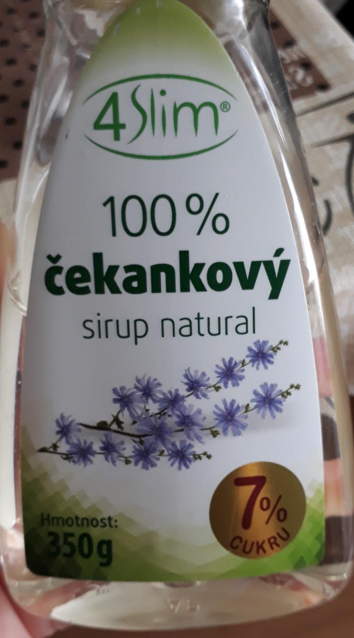 Fotografie - Cakankovy sirup natural 4Slim