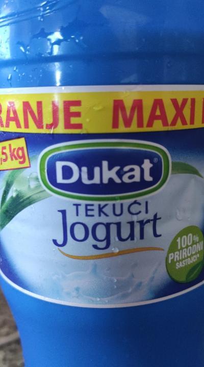 Fotografie - Tekući jogurt Dukat