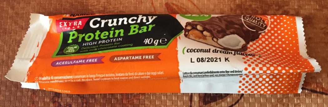 Fotografie - Named Sport crunchy protein bar