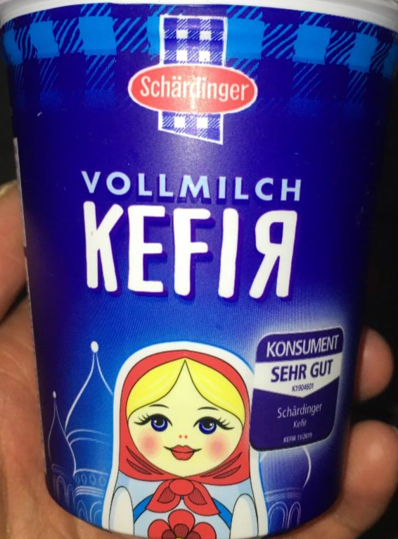 Fotografie - Vollmilch Kefir Schärdinger