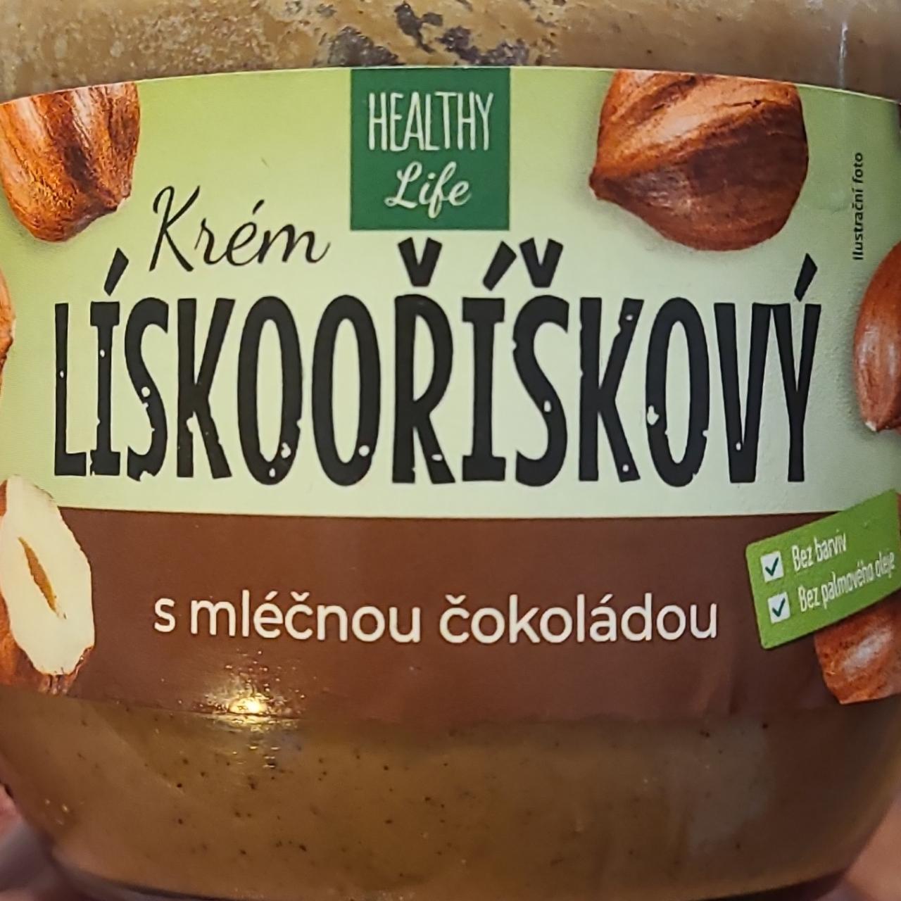 Fotografie - Krém Lískooříškový s mléčnou čokoladou Healthy Life